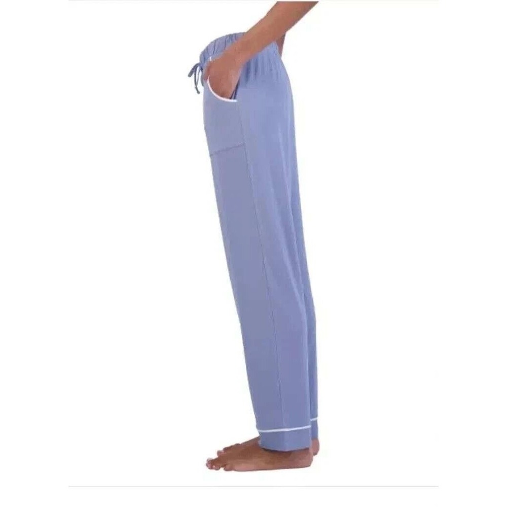 LUCKY BRAND‎ Lounge Pajama Pants Sz M Blue Plaid 2 Pair Pack Loungewear PJs NWT - Picture 7 of 8